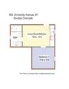 1 Bed 1 Bath